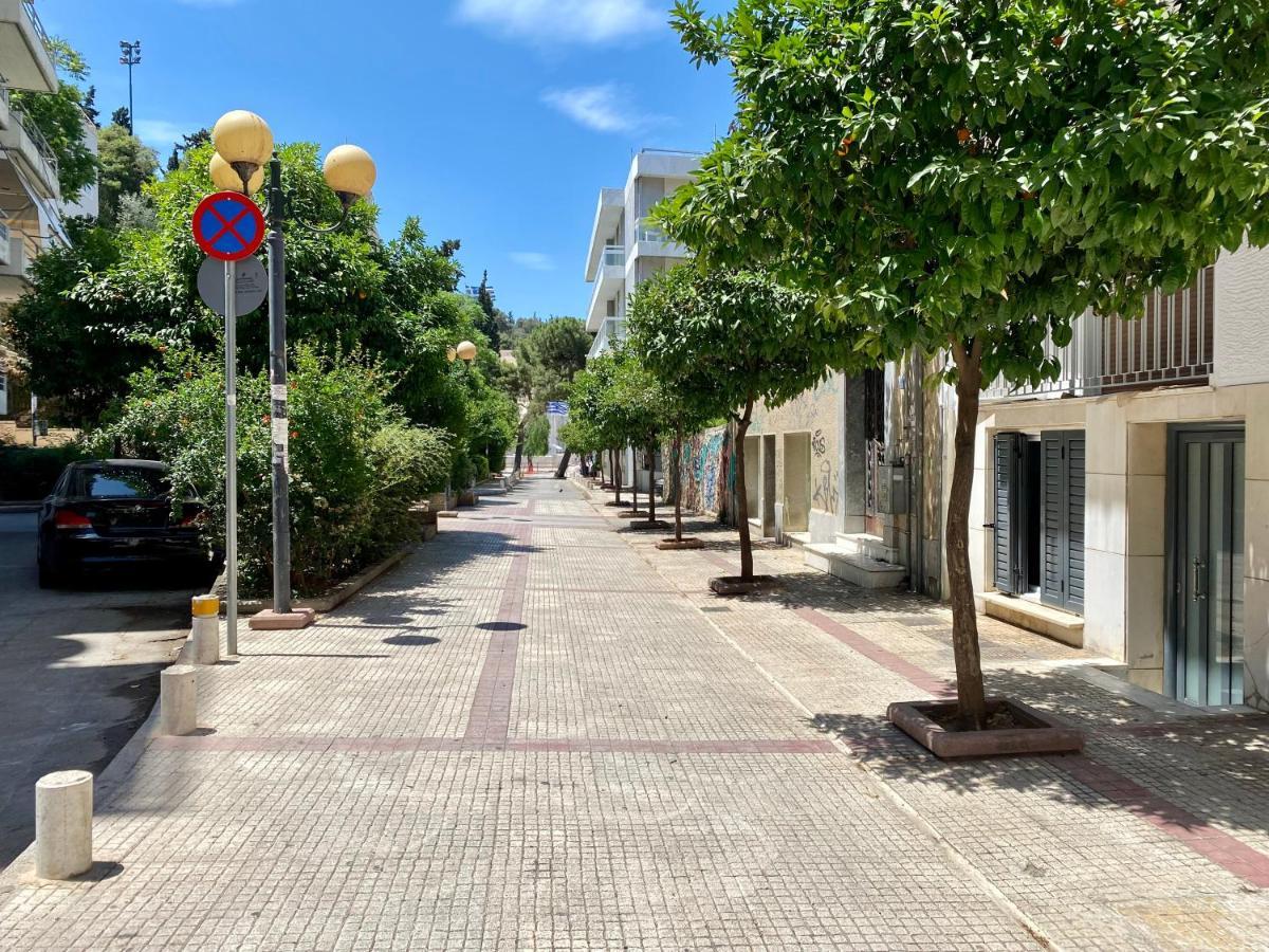 Elia Modern Apartment Athene Buitenkant foto